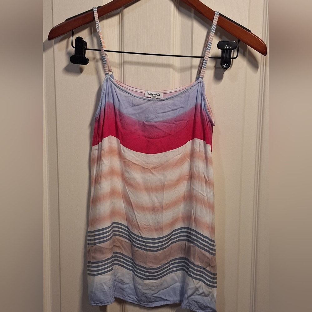 Splendid Women's Pink Purple Ombre Camisole